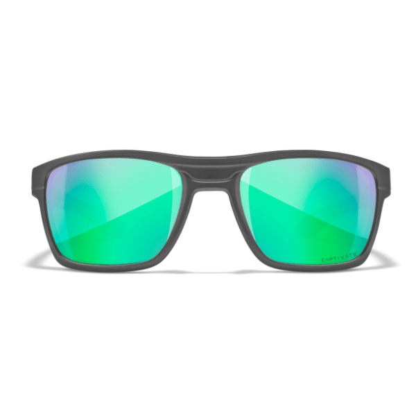Brýle Wiley X KINGPIN Captivate Green Mirror/Matte Graphite Frame