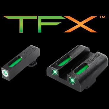 Mířidla Truglo, TFX, Tritium + Fiber Optics, pro pistole Walther PPS, extrémně odolná!
